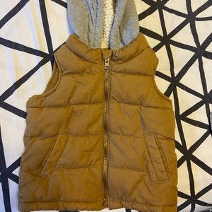 Toddler Boy Vest with hood